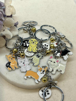 Puppy keyring