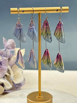Fly with my butterfly wing earrings