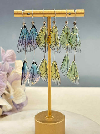 Fly with my butterfly wing earrings