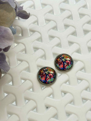 Life at its best cabochon stud - fun styles