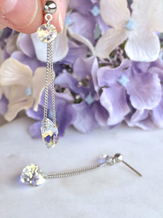 Emma Earrings - Clear