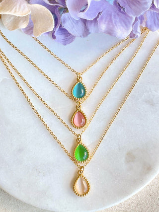 Casis Necklace - Pink