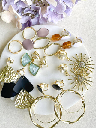 Bari Clip-On Earrings