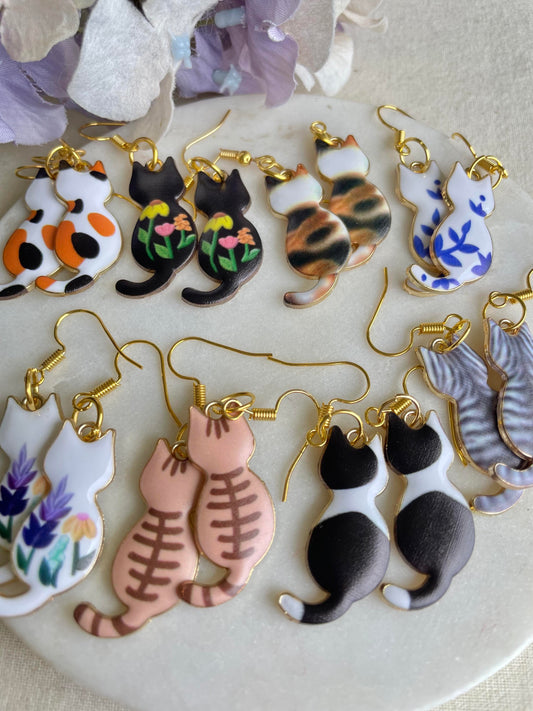 Pussy cat, pussy cat earrings