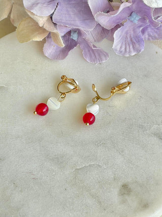 Love me clip-on earrings