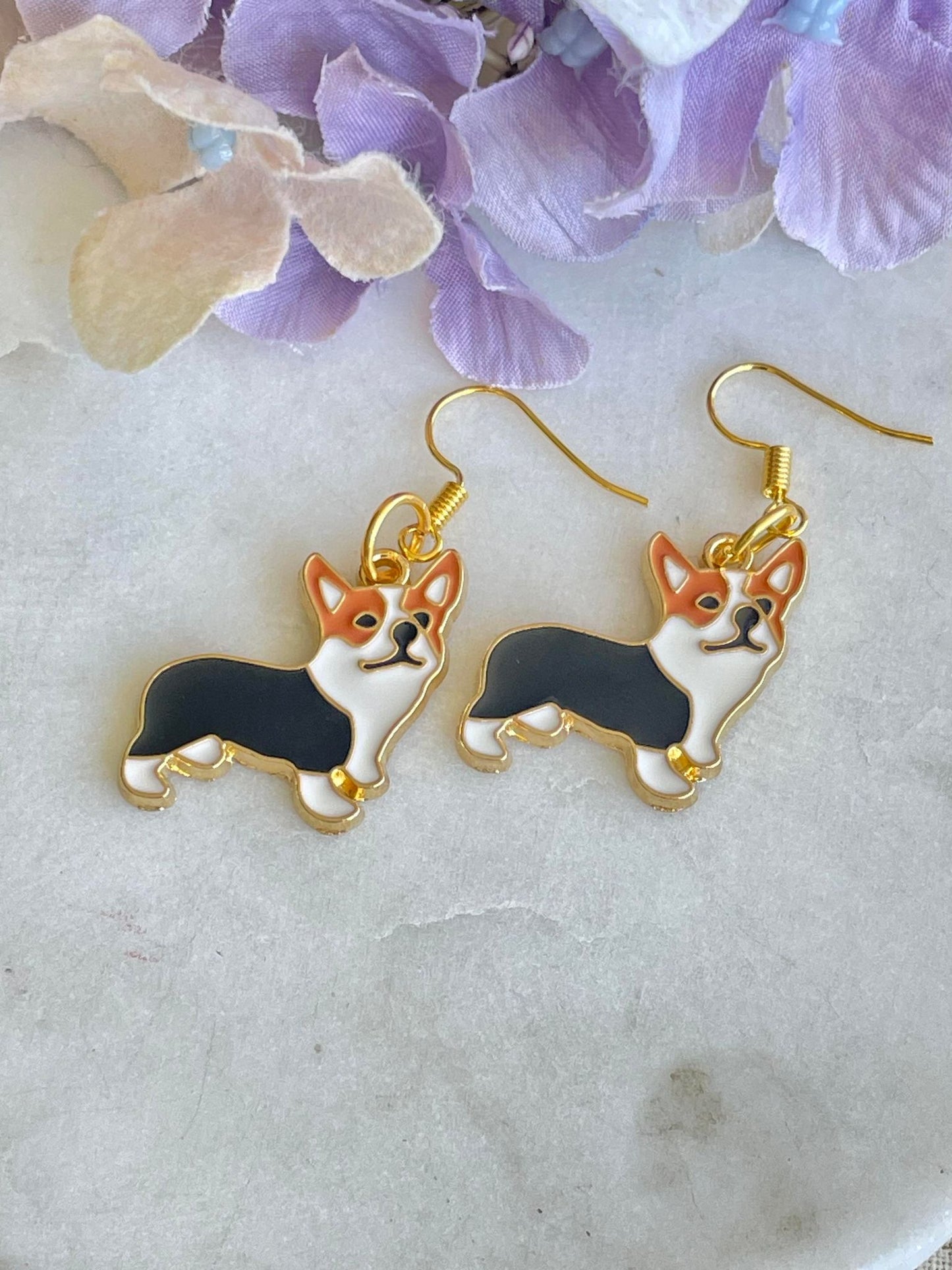 Puppy friend earrings