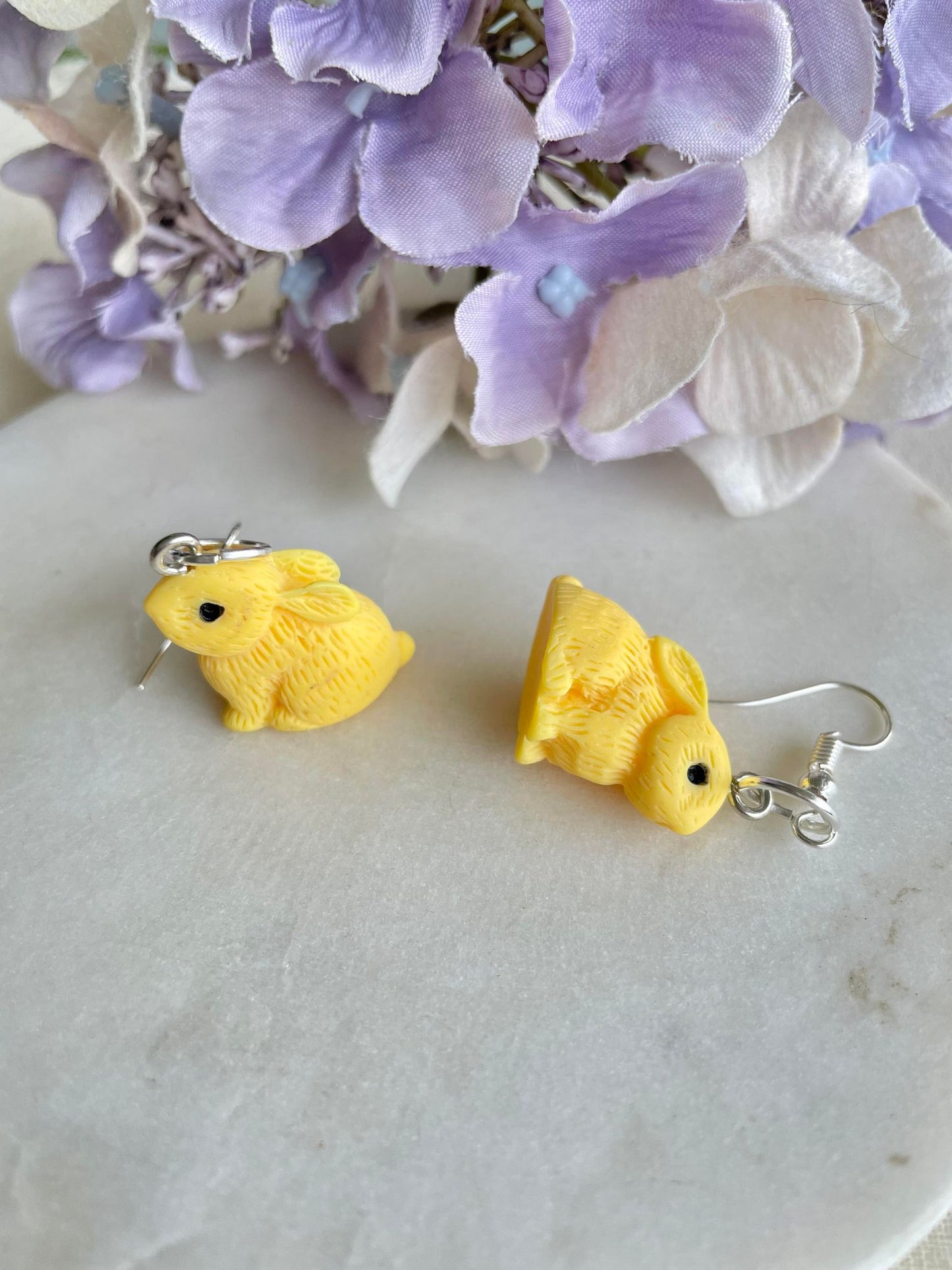 Colourful Easter Bunny earrings