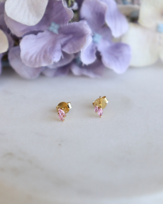Ebel Studs - Pink
