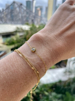 Twist me gold bracelet – Tarnish Proof Jewellery