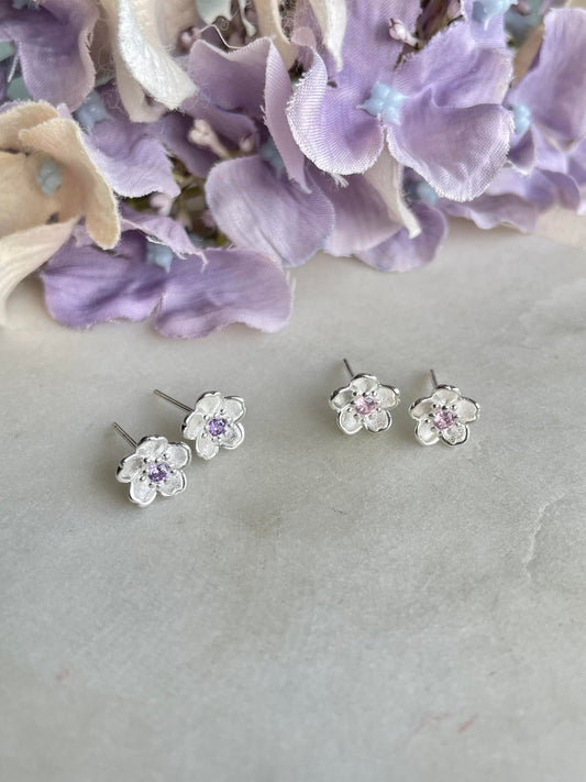 Perfect flowers - sterling silver