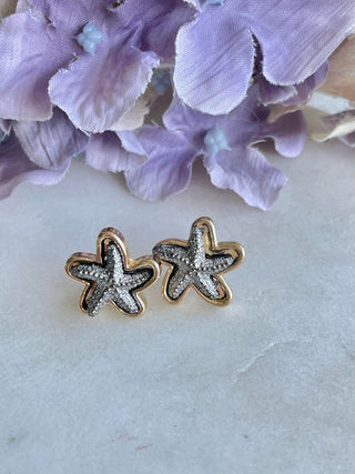 Stars by the seaside earrings