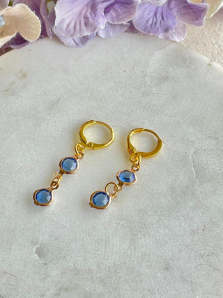 Bubbles of colour earrings