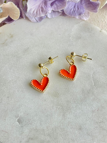 Light my heart earrings