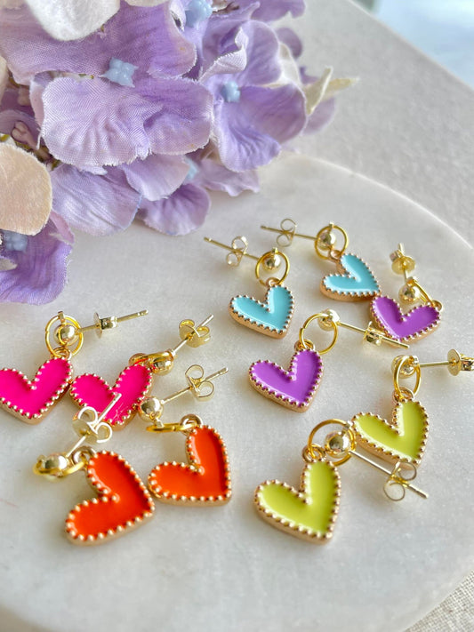 Light my heart earrings