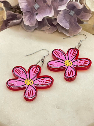 Loving art day earrings