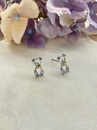 Best puppy silver earrings