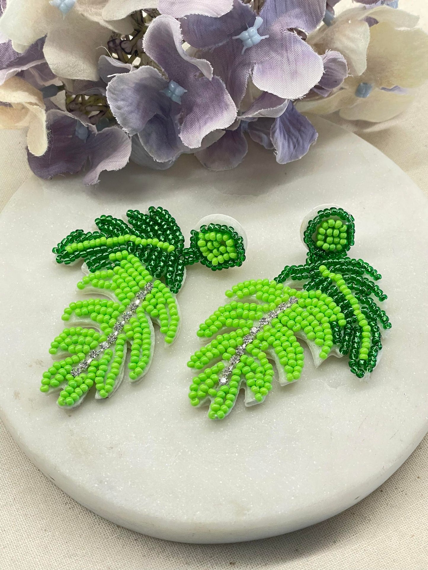 Summer loving beaded earrings