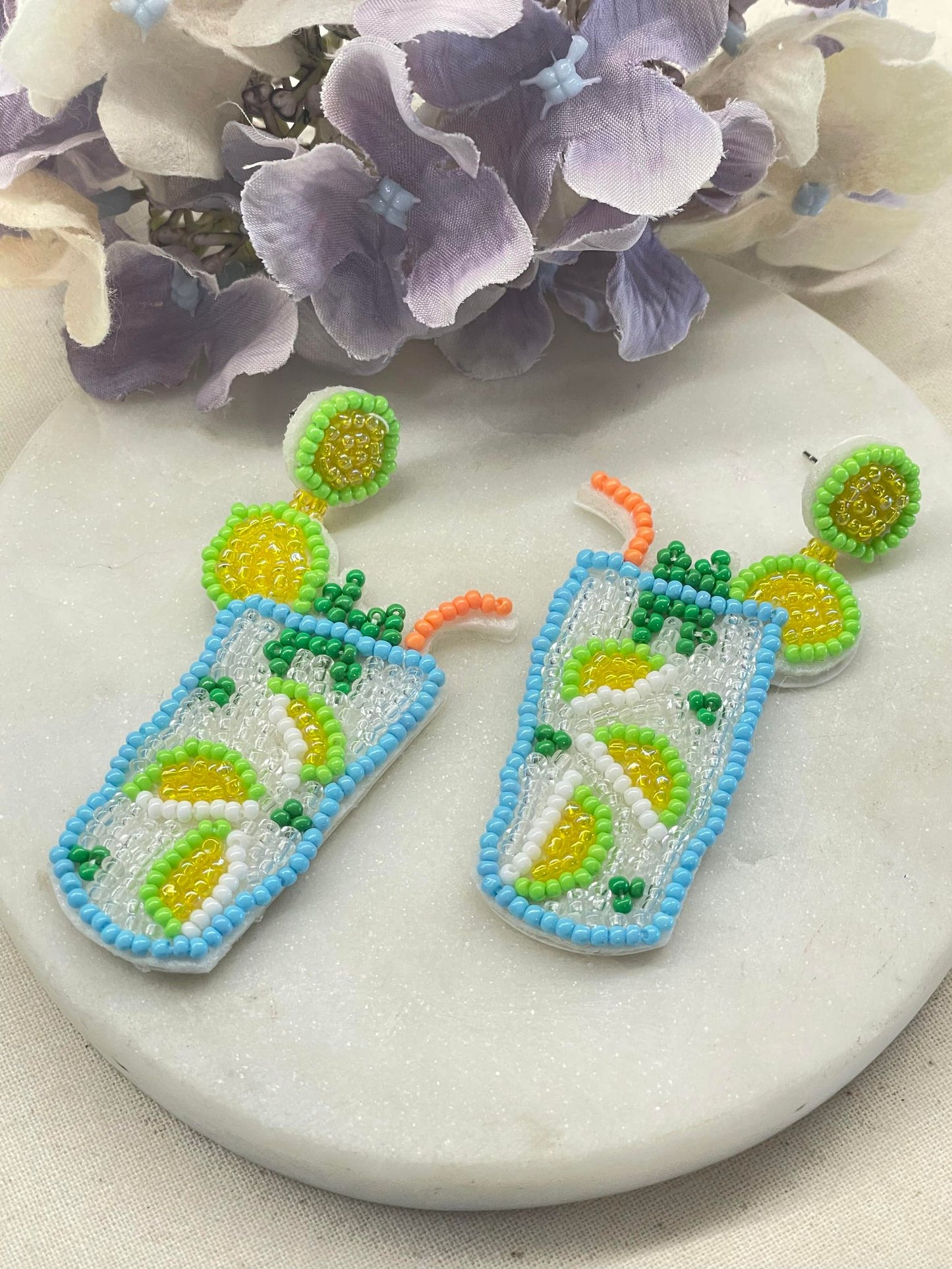 Summer loving beaded earrings