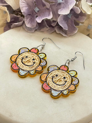 Loving art day earrings