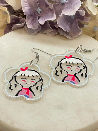 Loving art day earrings