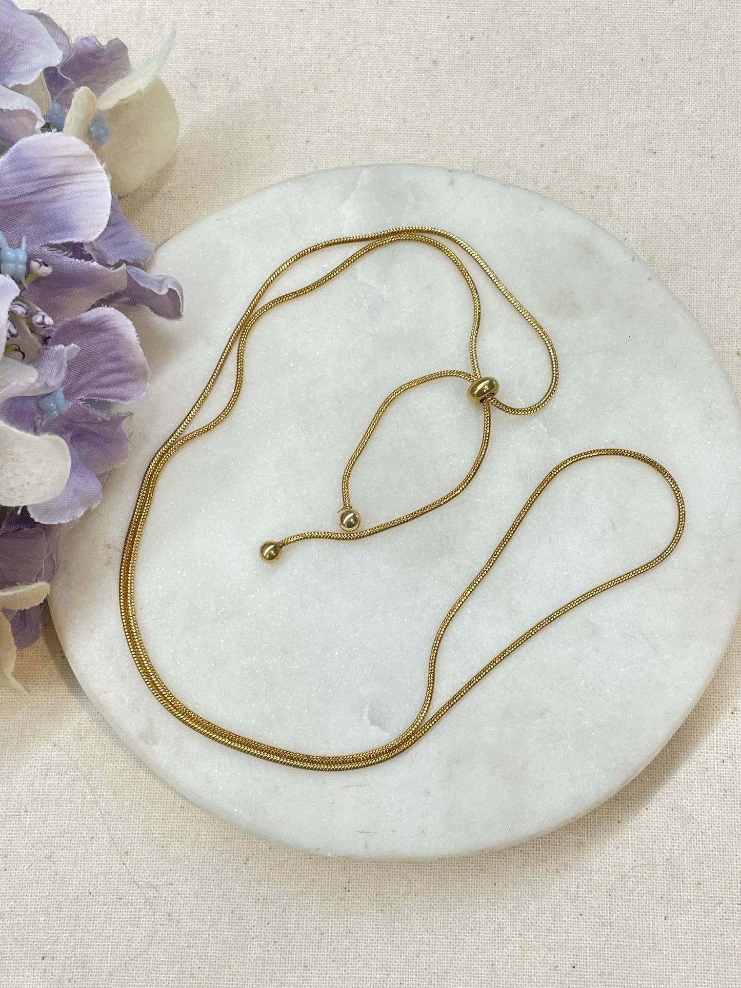 Rope me in gold necklace – Tarnish Proof Jewellery