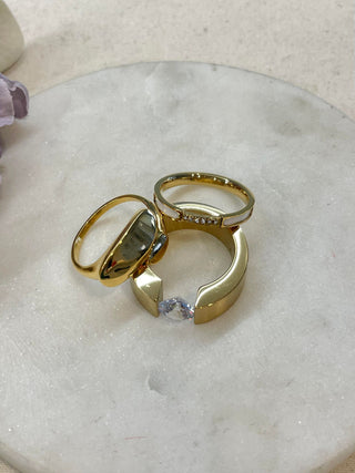 My mother pearl ring - size 10 – Tarnish Proof Jewellery
