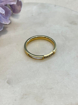 My mother pearl ring - size 10 – Tarnish Proof Jewellery