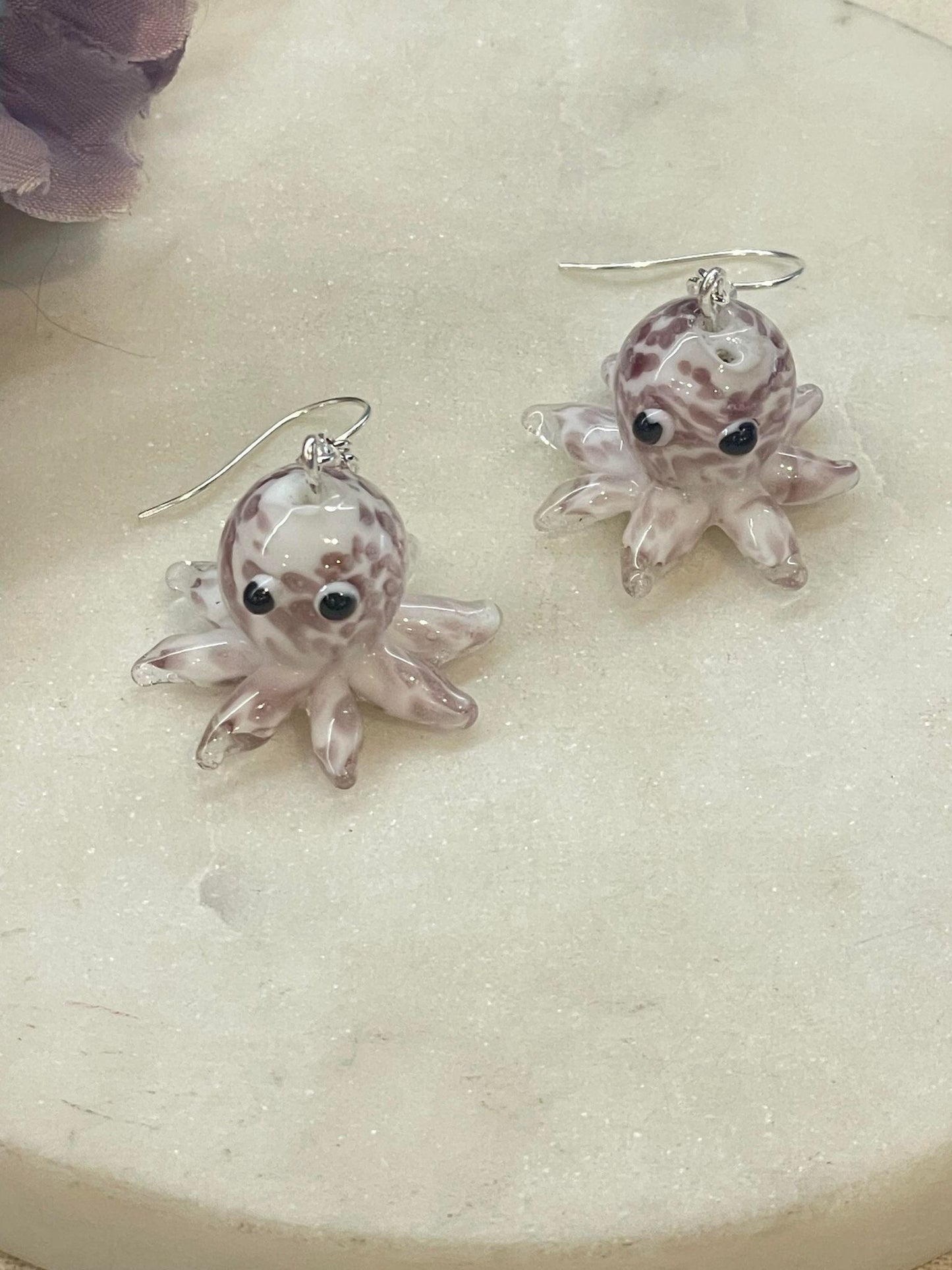 Colour me cephalopod earrings