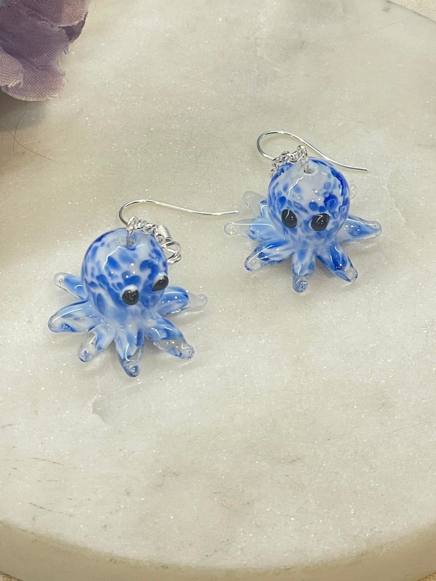 Colour me cephalopod earrings