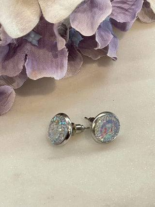 Shining flower stud