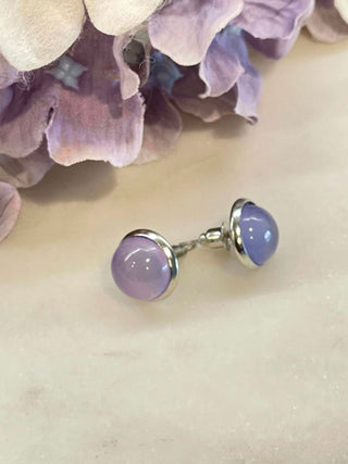 Moon dream stud earrings