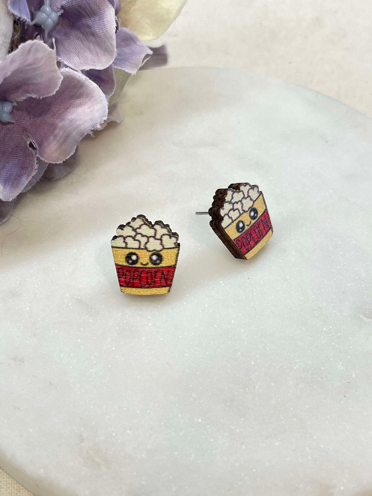 Foodie stud earrings