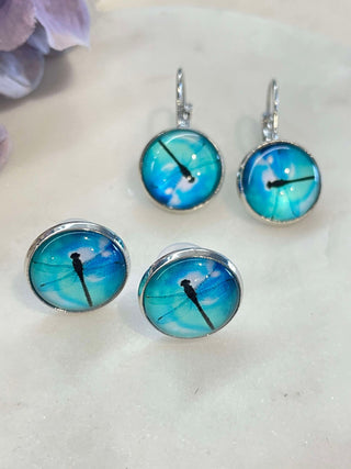 Fly dragonfly - earrings
