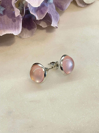 Moon dream stud earrings