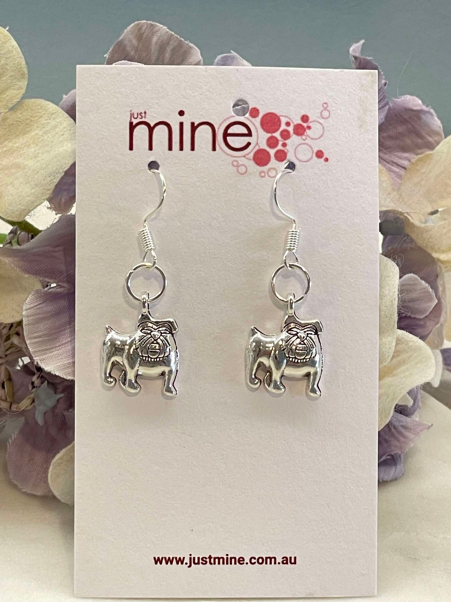 Bob the Bulldog earrings