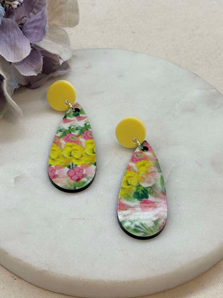 Summer garden earrings