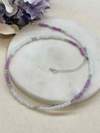 Beaded joy necklaces - three colours