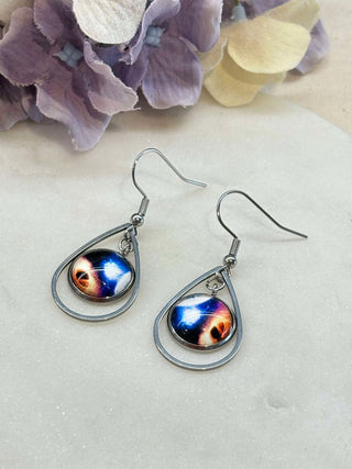 Spaced out earrings