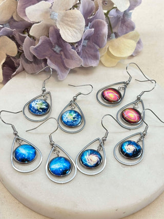 Spaced out earrings - more options