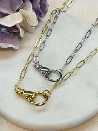 Hold my Hand Necklace
