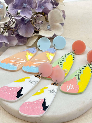 Paint your way stud earrings
