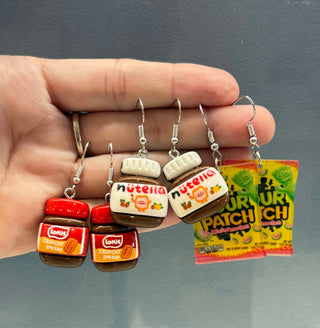 Snacky snack earrings