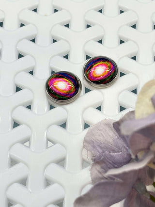 Spaced out - stud earrings