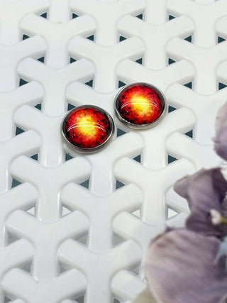 Spaced out - stud earrings