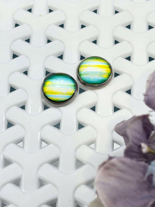 Spaced out - stud earrings