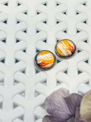 Spaced out - stud earrings