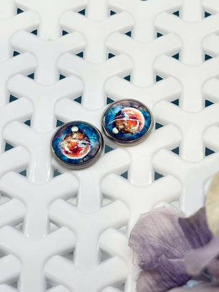 Spaced out - stud earrings