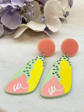 Paint your way stud earrings