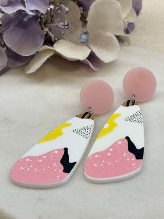 Paint your way stud earrings