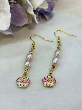 Perfect cupcake earrings